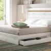 Muebles FABRIKIT Camas Con Cajones | Cama Con Cajones Laterales Florida Albo