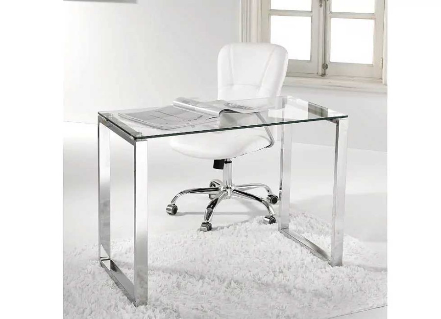 Muebles ADEC Mesas De Trabajo Y Oficina | Mesa De Trabajo Cristal Betto