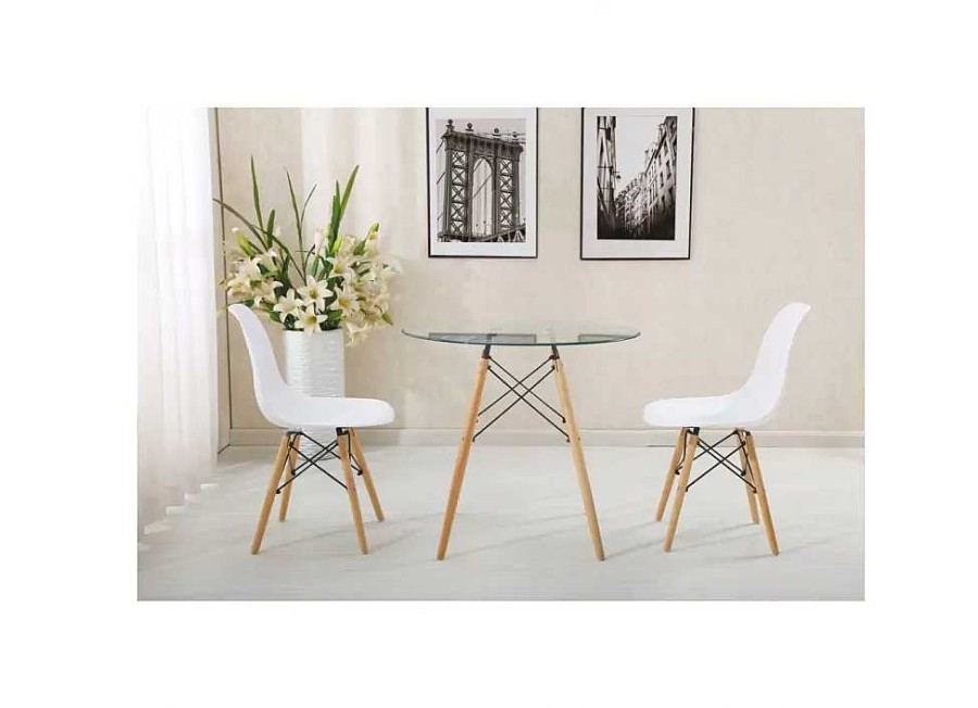 Muebles HIBUHOME Mesas De Comedor | Mesa Redonda Lily