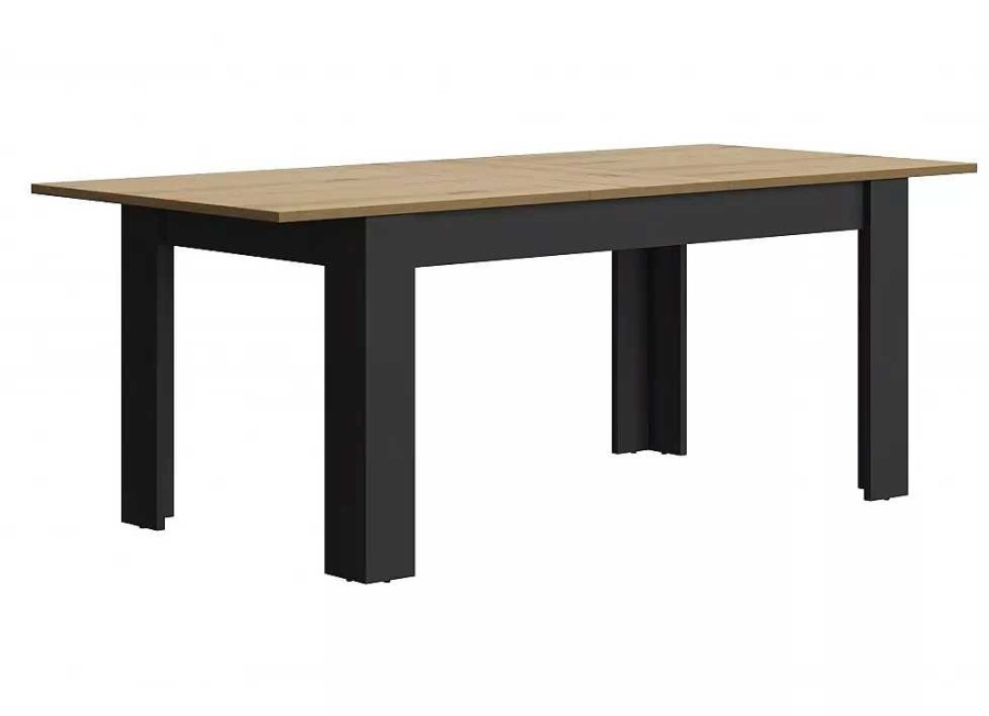 Muebles GAUTIER Mesas De Comedor | Mesa De Comedor Extensible Industrial Ferro