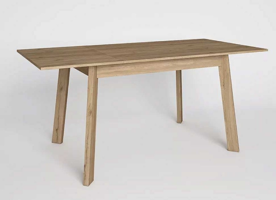 Muebles FABRIKIT Colecciones De Sal N | Mesa De Comedor Extensible Pata Inclinada England Albo