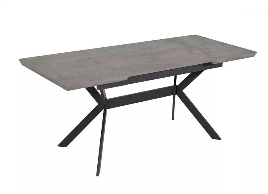 Muebles ZENIT Mesas De Comedor | Mesa De Comedor Extensible Central Praga Cemento