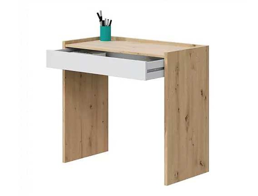 Muebles FORES Escritorios | Mesa Estudio Con Cajon Ixeia