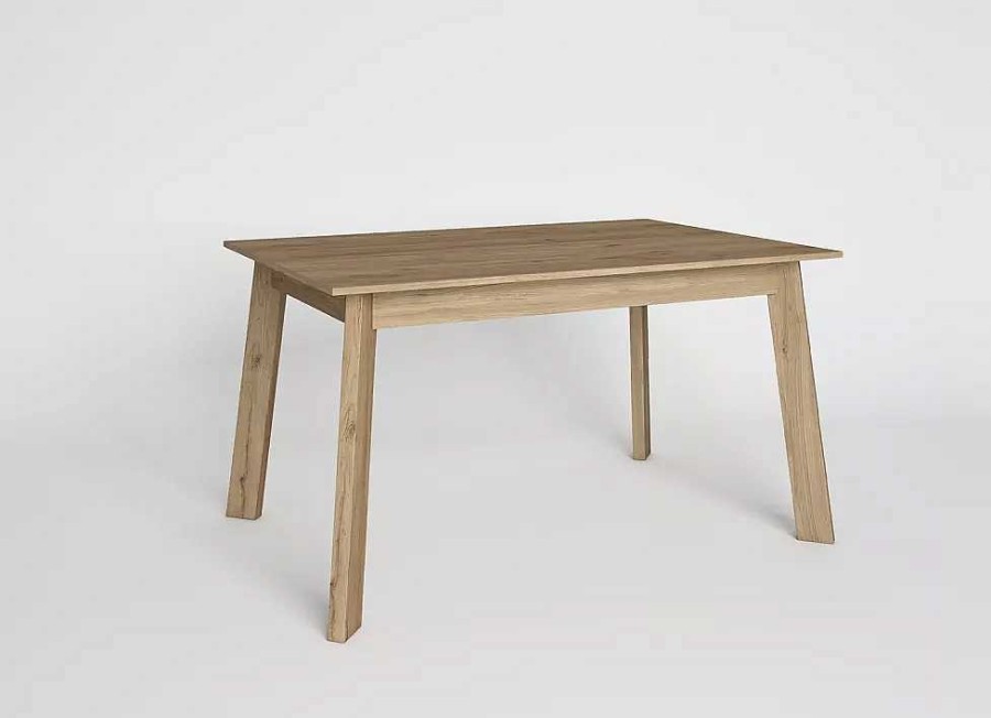 Muebles FABRIKIT Colecciones De Sal N | Mesa De Comedor Extensible Pata Inclinada England Albo