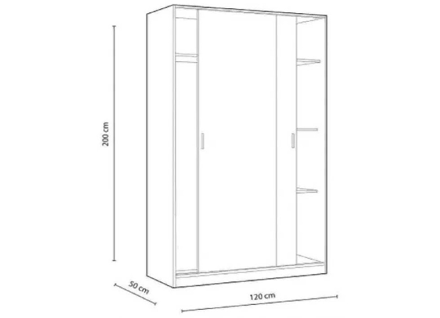 Muebles FORES Armarios Dormitorio | Armario Juvenil Indira