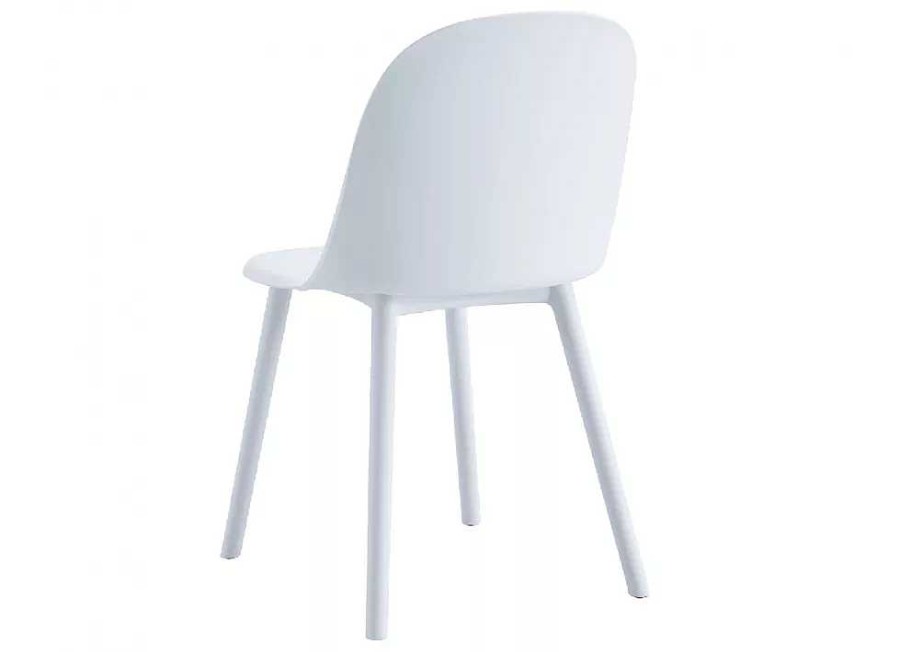 Muebles ADEC Sillas De Comedor | Silla Comedor N Rdica Estela Blanco Estela