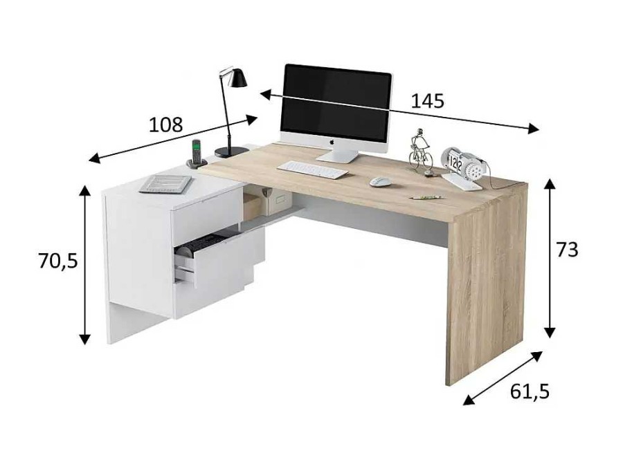 Muebles FORES Mesas De Trabajo Y Oficina | Mesa Despacho Rinc N Polter