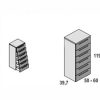 Muebles FABRIKIT C Modas | Sinfonier 6 Cajones Con Guias Destin 4