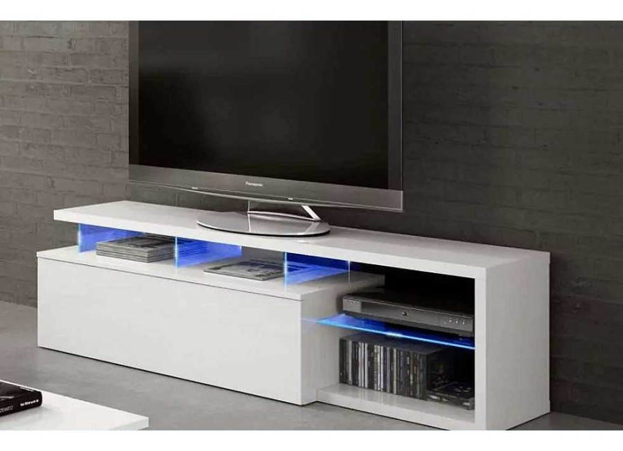 Muebles FORES Muebles Tv | Mueble Para Tv Con Leds Ligthen