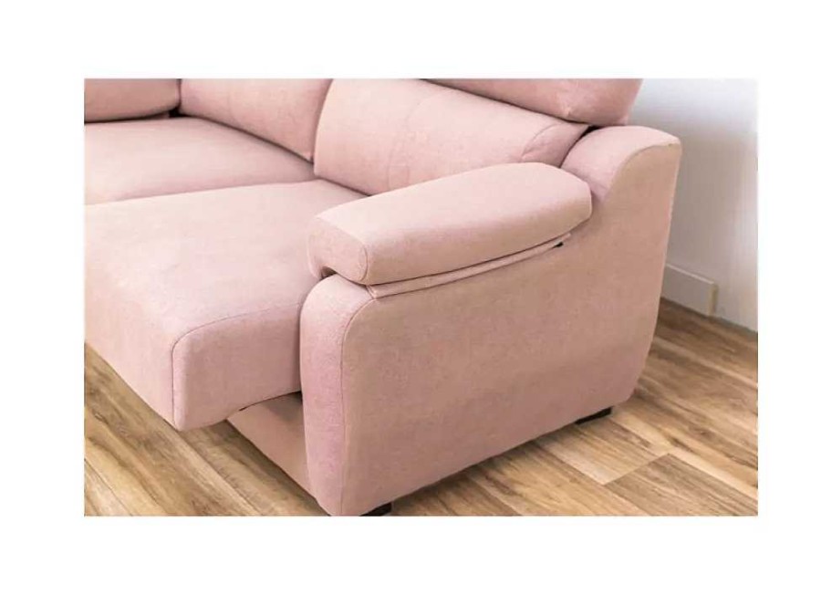 Muebles MAISSOFA Sof S De 3 Plazas | Sofa 3 Plazas Fondo 80 Piccolo Hada Rosa