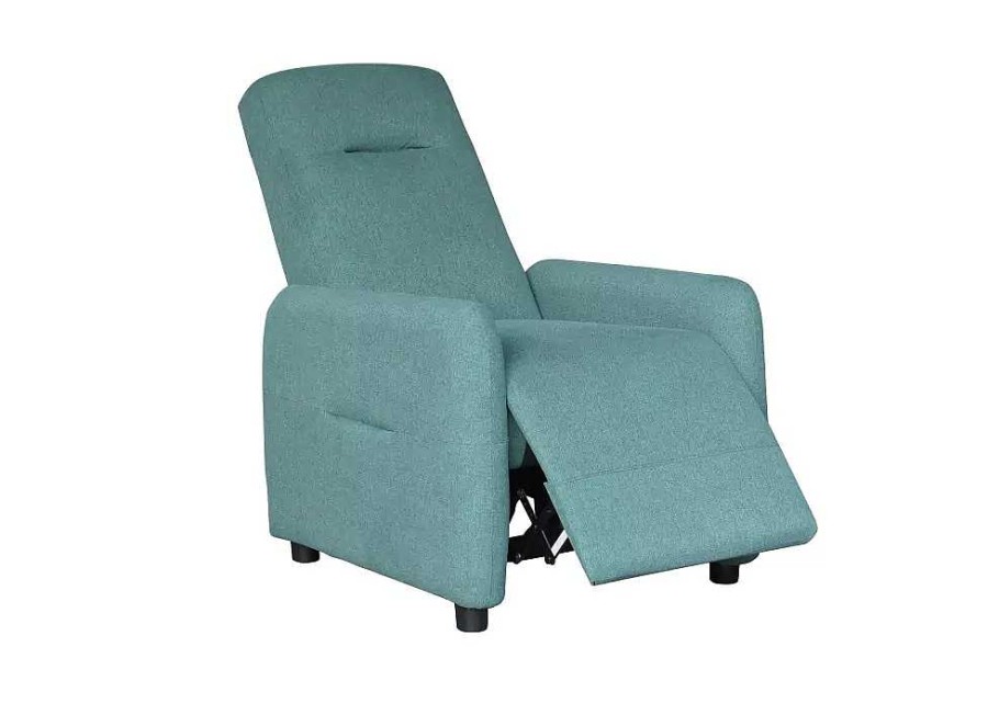 Muebles ZENIT Sillones Relax | Sill N Relax Apertura Push Back Unai Unai Verde Oliva