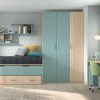 Muebles GLICERIO CHAVES Dormitorios Juveniles Completos | Dormitorio Cama Compacto Corban Suite Ambar