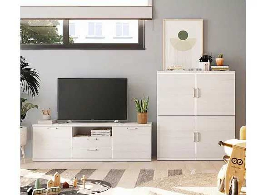 Muebles RAMIS Muebles Librer A | Mueble Para Salon Selene Polar