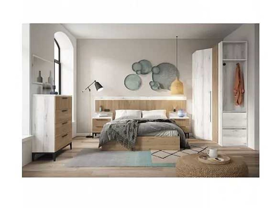 Muebles FABRIKIT Armarios Dormitorio | Armario Rincon Orlando 1