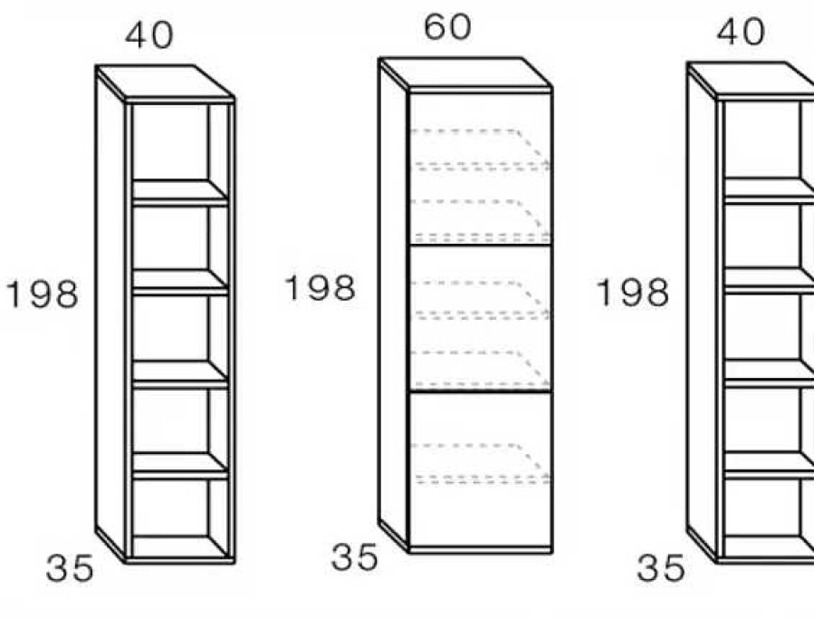 Muebles RAMIS Muebles Librer A | Mueble Para Salon Sileno Artisan