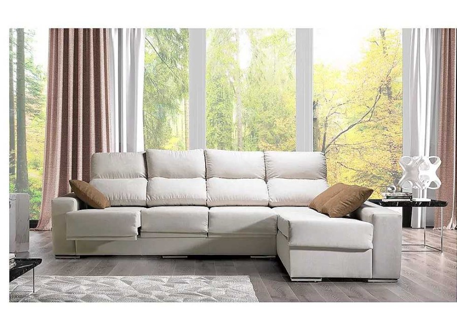 Muebles DISEÑO 10 Chaise Longue | Chaise Longue Class Beige Dino 5