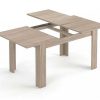 Muebles FORES Mesas De Comedor | Mesa Consola Extensible Acacia Roble Canadian