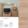 Muebles RAMIS Muebles Librer A | Mueble Para Sal N Dem Ter Roble Natural