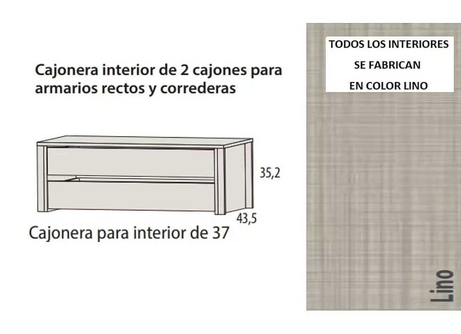 Muebles GLICERIO CHAVES Armarios Dormitorio | Accesorios Para Interior De Armarios Corban Plus