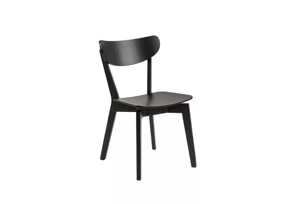 Muebles ACTONA Sillas De Comedor | Silla Comedor Retro Negro