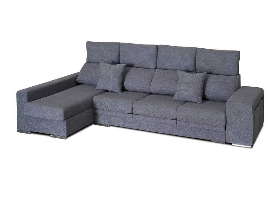 Muebles MAISSOFA Chaise Longue | Chaise Longue Lirio Gris Nido 1