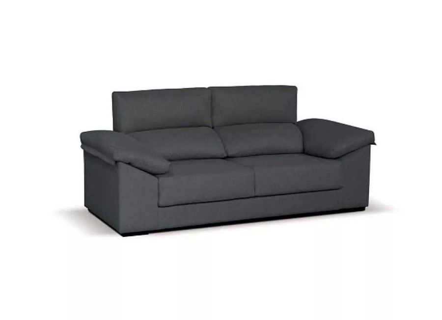 Muebles MAISSOFA Sof S De 2 Plazas | Sof De 2 Plazas Deslizante Y Reclinable Ever Tostado Dino 6