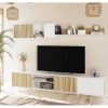 Muebles FORES Muebles Librer A | Muebles De Sal N Blanco Y Rayado Exotic