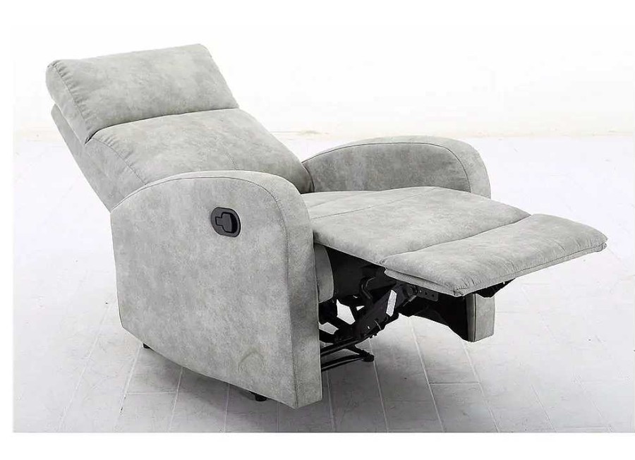 Muebles PONDECOR Sillones Relax | Sill N Relax Nilo Textil Gris