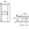 Muebles RAMIS Muebles Librer A | Mueble Para Salon Eride Roble Natural