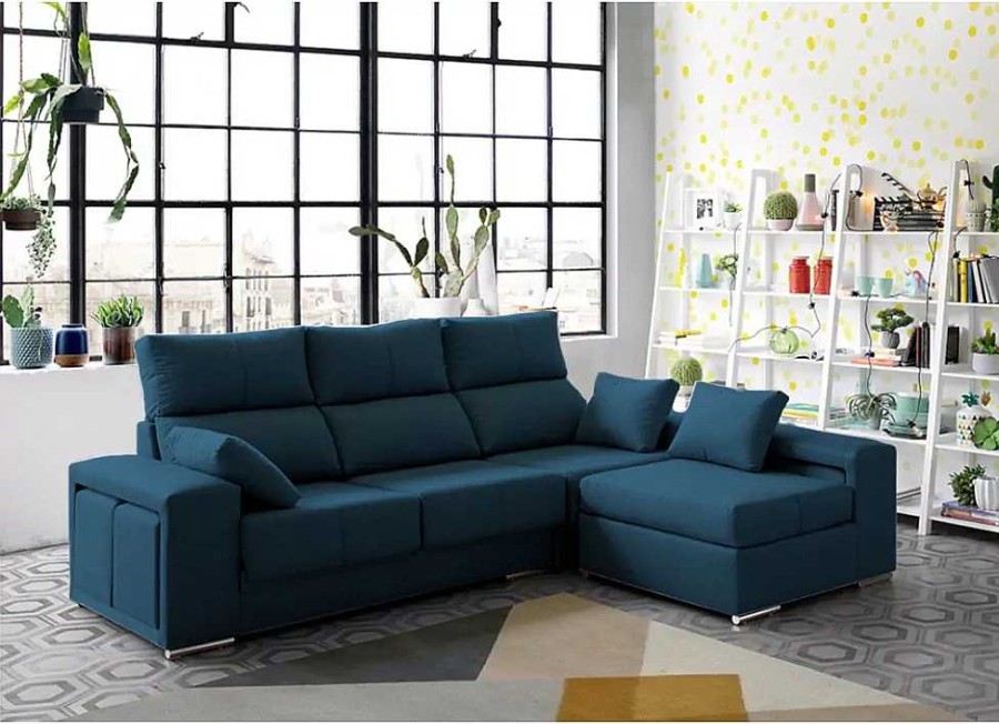 Muebles DISEÑO 10 Chaise Longue | Sofa Con Chaisselonge Partida Leeds Aryl 8