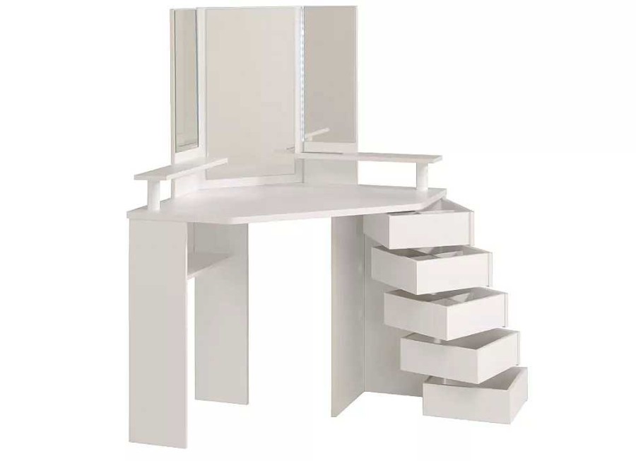 Muebles PARISOT Tocadores | Tocador Cajones Pivotantes Jackson Volage Blanco