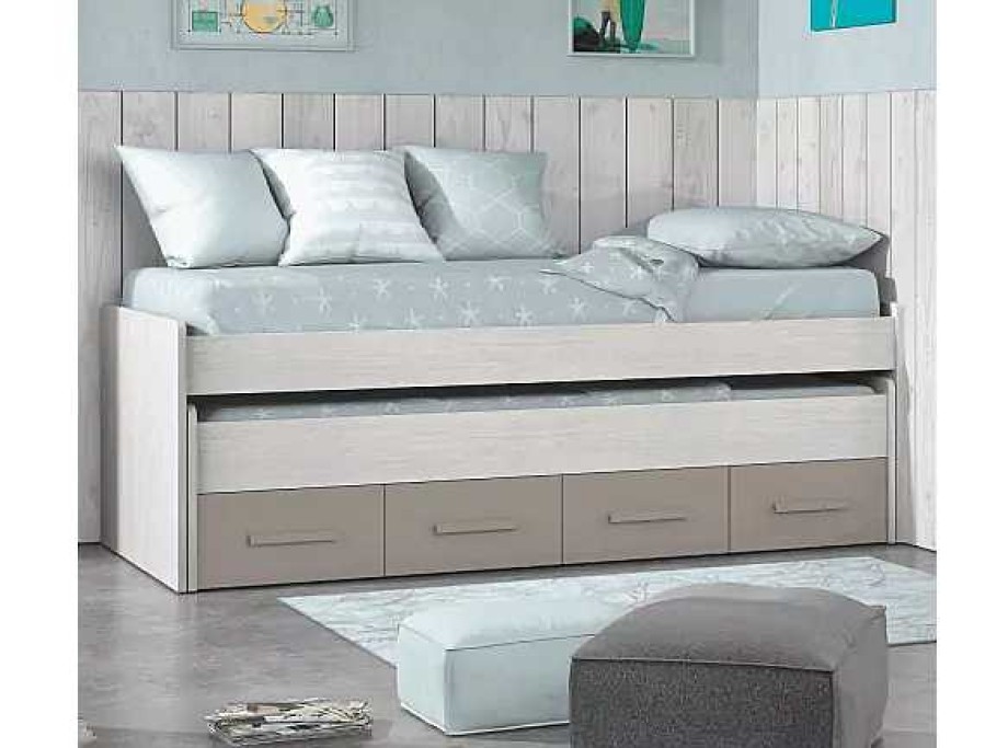 Muebles FORES Compactos Y Camas Nido | Cama Nido Compacta Curly