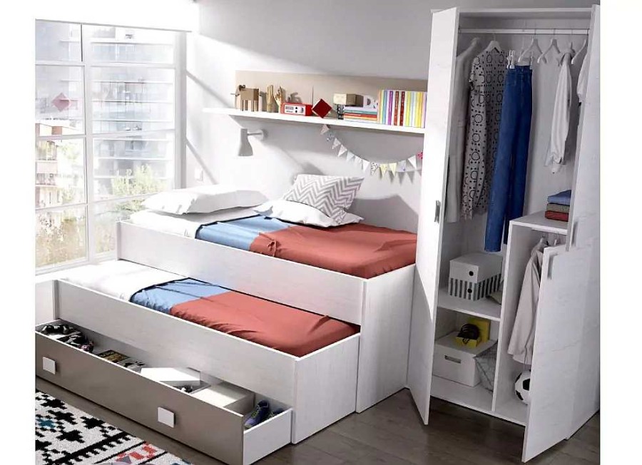 Muebles RIMOBEL Armarios Dormitorio | Armario 3 Puertas Batientes Hero