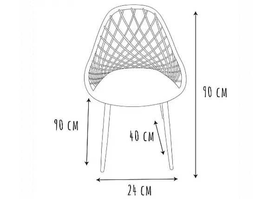 Muebles CMP Sillas De Comedor | Silla Para Exterior Solima