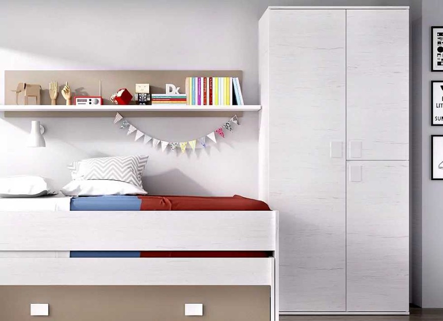 Muebles RIMOBEL Armarios Dormitorio | Armario 3 Puertas Batientes Hero