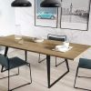 Muebles FABRIKIT Colecciones De Sal N | Mesa De Comedor Apertura Sincro England Naturale