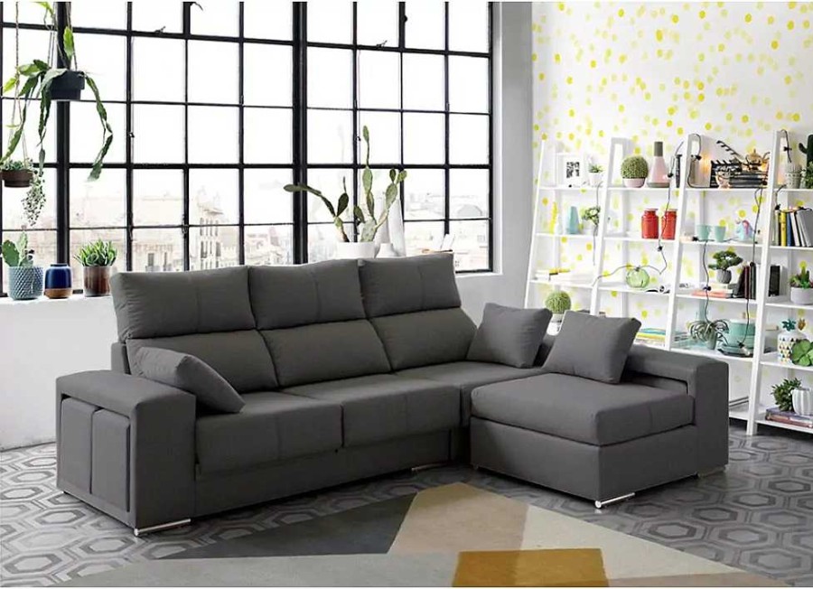 Muebles DISEÑO 10 Chaise Longue | Sofa Con Chaisselonge Partida Leeds Aryl 8