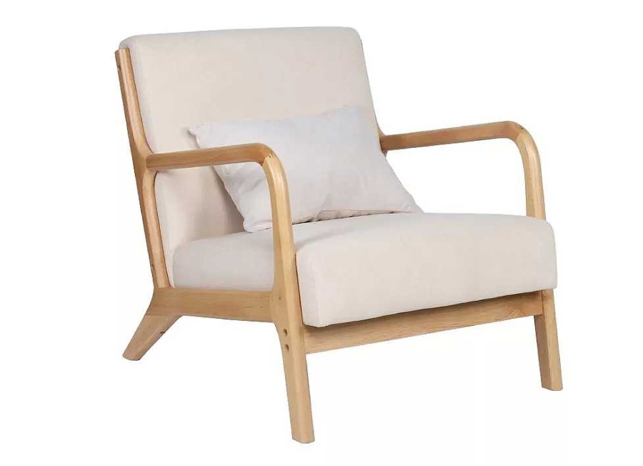 Muebles ADEC Sillones | Butaca De Madera Boston