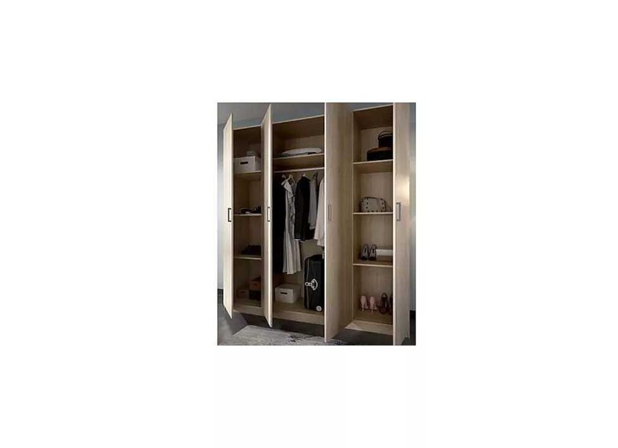 Muebles RIMOBEL Armarios Dormitorio | Armario 4 Puertas Natural Maxikoan