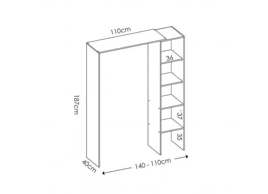 Muebles RIMOBEL Armarios Dormitorio | Vestidor Armario Dual