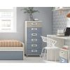 Muebles FABRIKIT C Modas Juveniles | Sinfonier 6 Cajones Con Ruedas Cleo