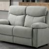 Muebles CHITRA Sof S De 2 Plazas | Sof 2 Plazas Fijo Siesta Gris Perla